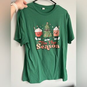 Green Graphic Short Sleeve Tee